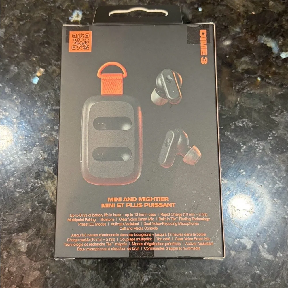 Skullcandy Dime 3 Wireless Earbuds - Black